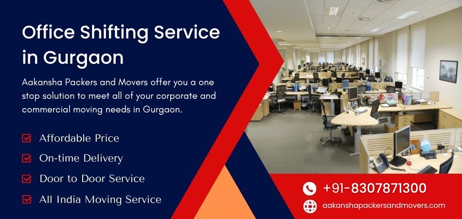 Office Shifting Service in Gurgaon